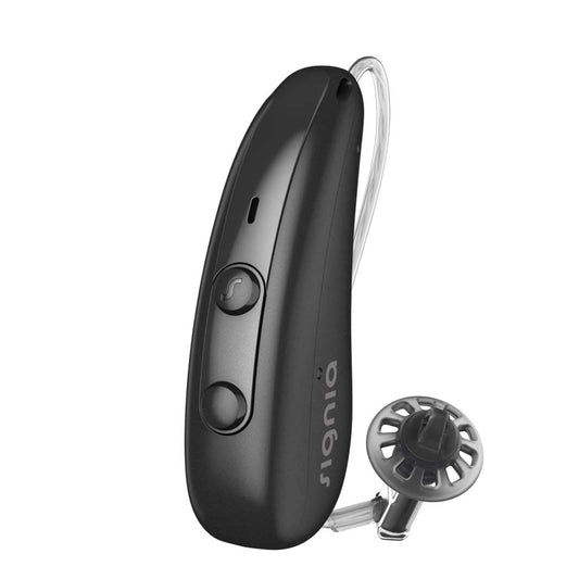 Signia Pure Charge&Go 3IX Hearing Aids - Black