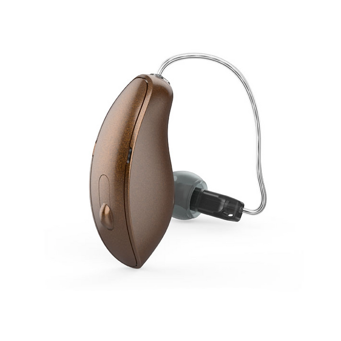 Starkey Omega AI 16 Hearing Aids - Caramel