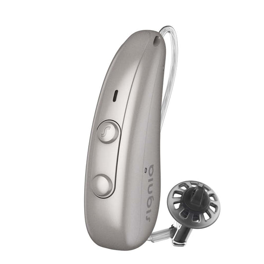 Signia Pure Charge&Go 5IX Hearing Aids - Dark Champagne