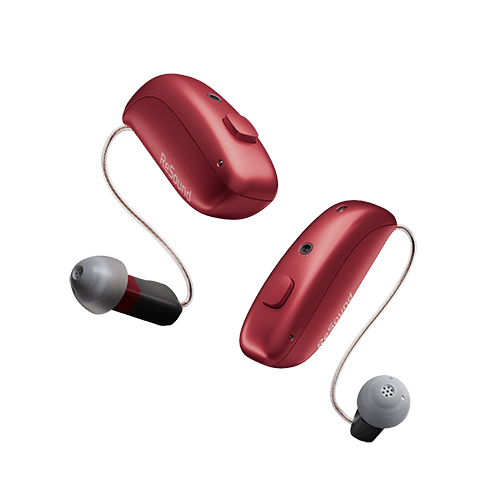 Resound Vivia 5 Hearing Aids - Red