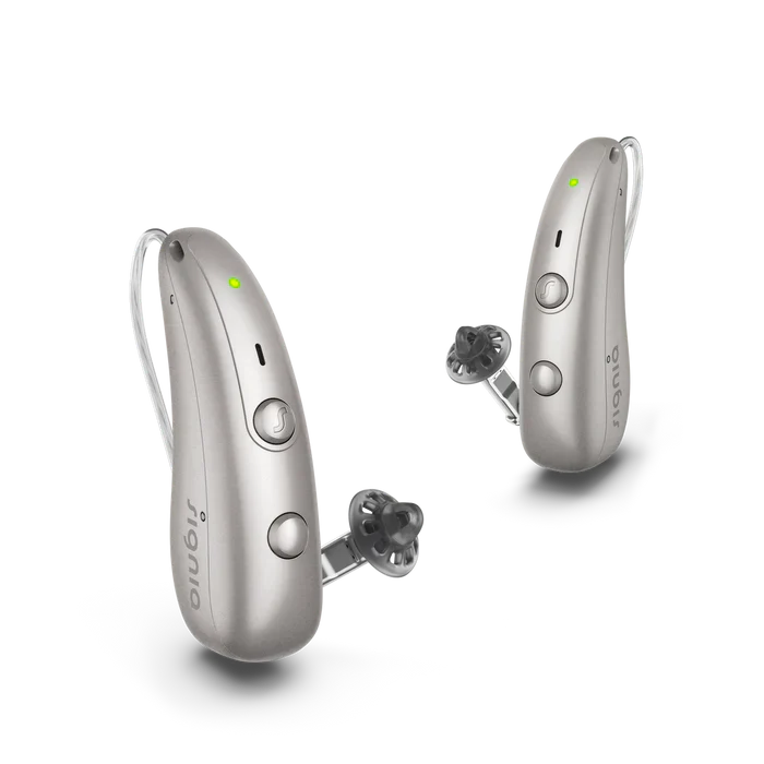 Signia BCT 7IX Hearing Aids - Silver