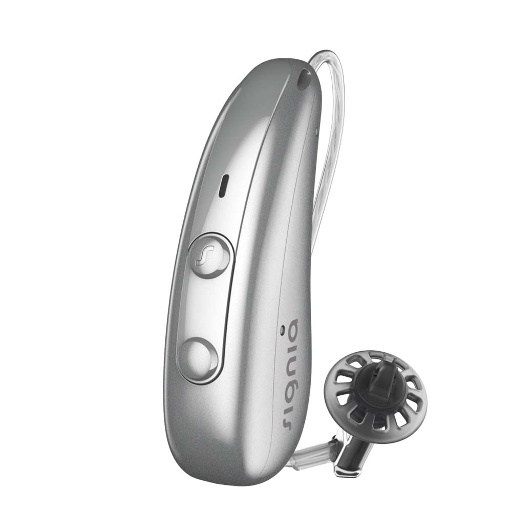 Signia Pure Charge&Go 3IX Hearing Aids - Silver